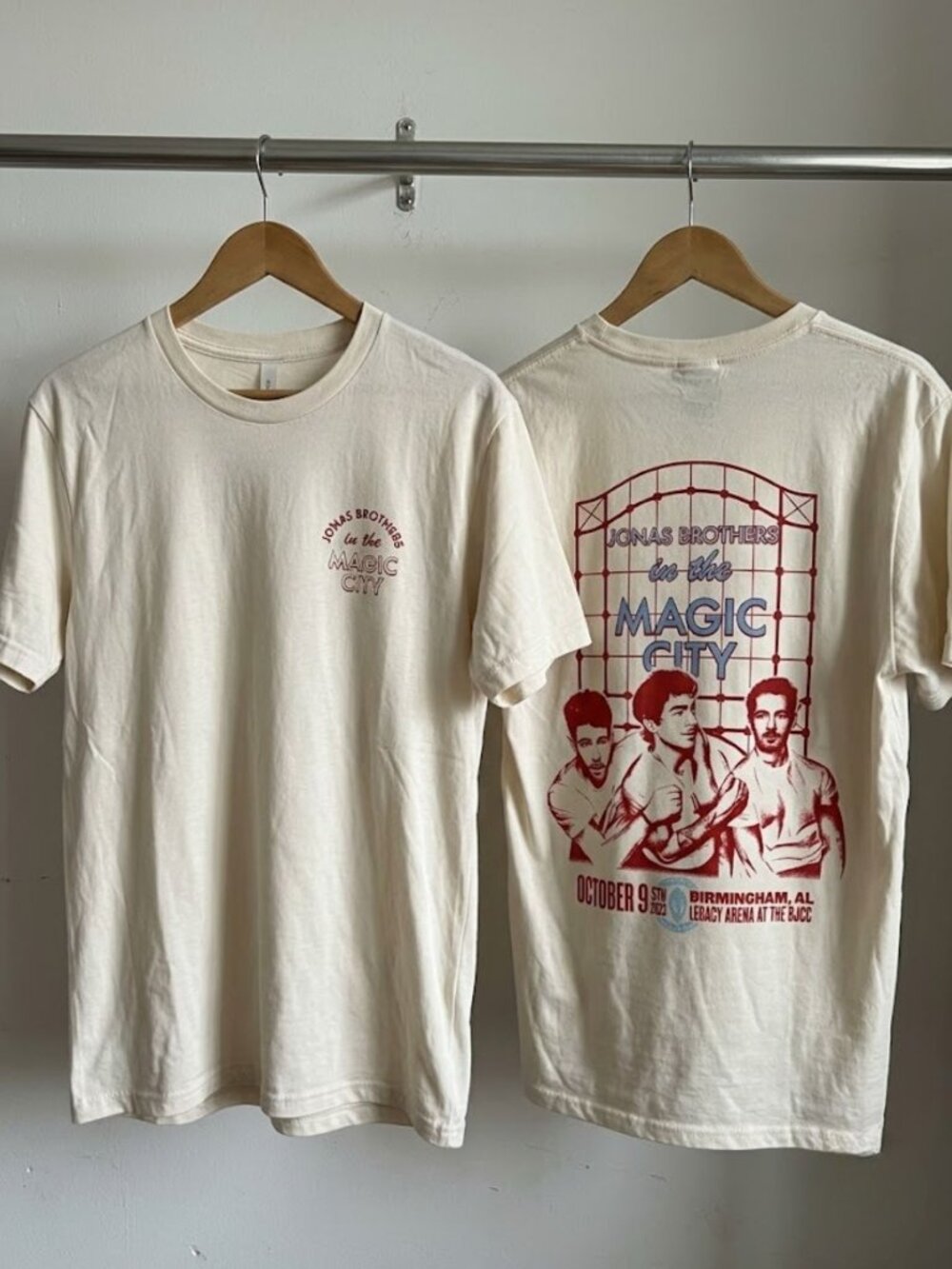 Jonas Brothers Burning Up All Over Again 2026 T-Shirt Reprint